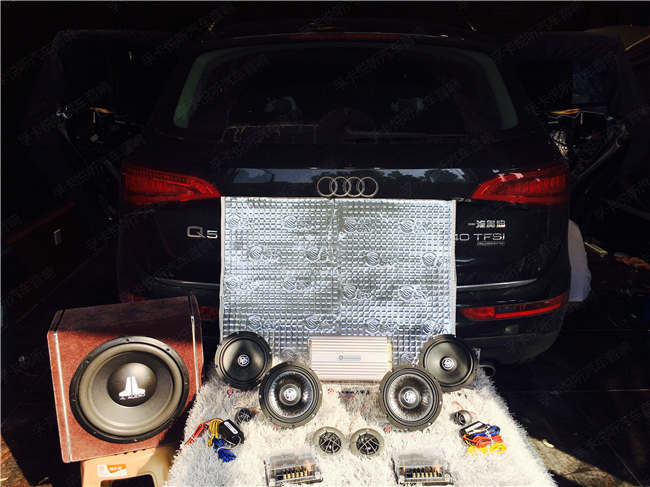 奥迪Q5汽车音响改装-赛轮科特打造完美箱体